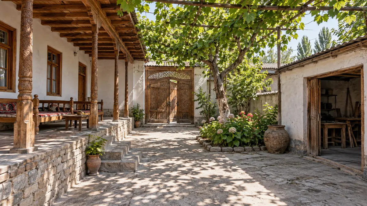 Family workshops in the Fergana Valley